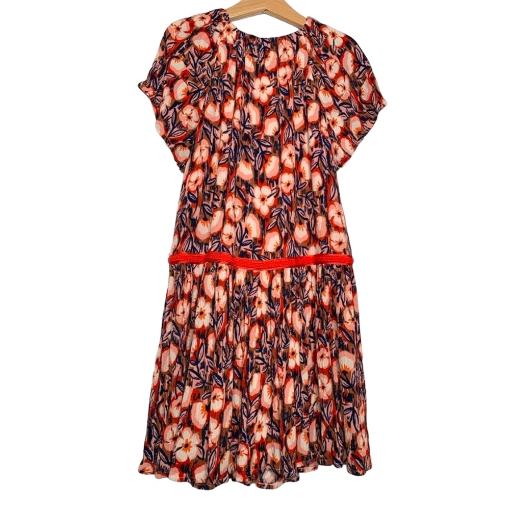 Gymboree Girls Dress Multicolor Sundress Tropical Floral Short Sleeve 8